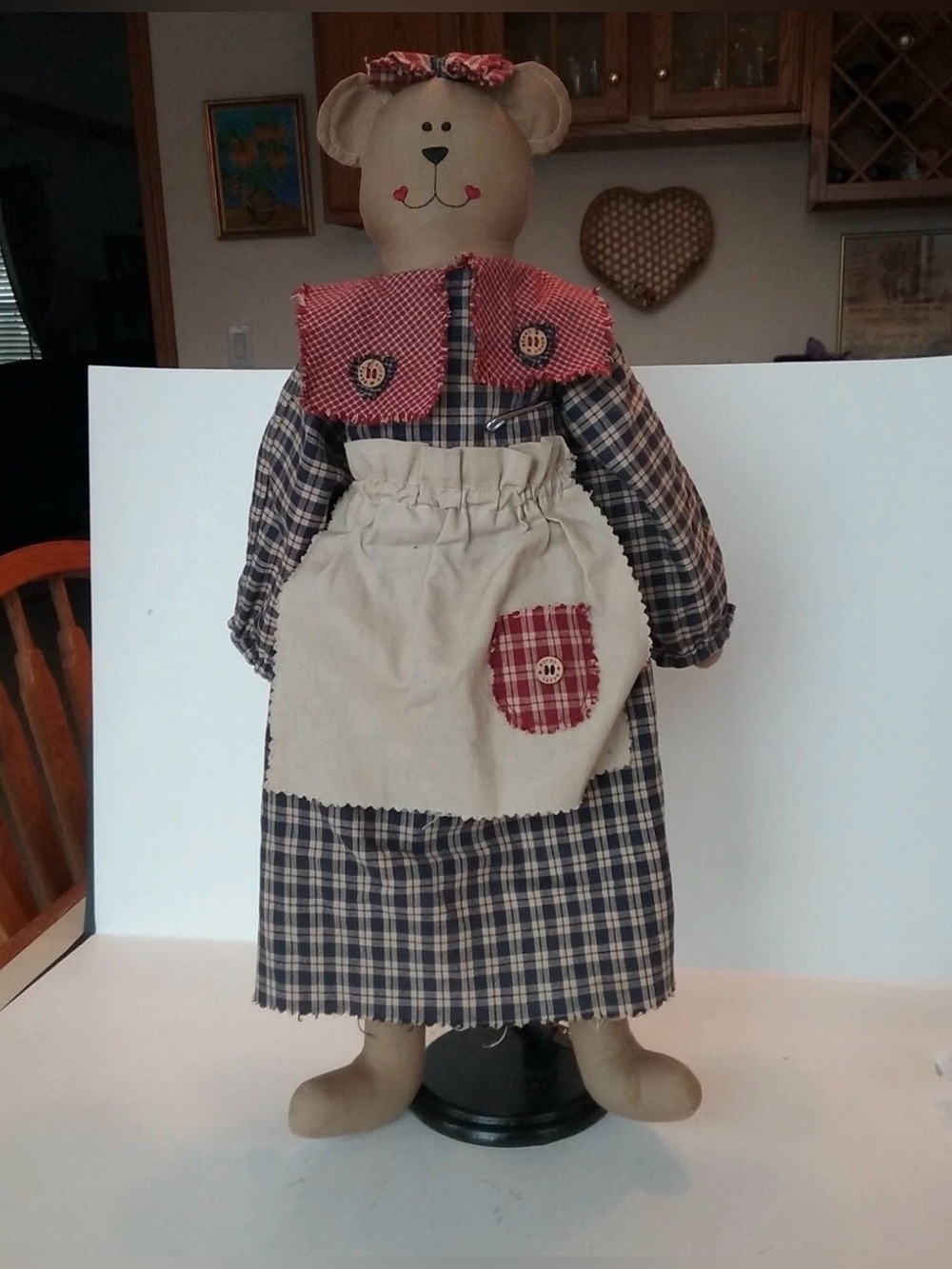 Boyds Bear Archive Collection Mary Jane Teddy Bear Folk Art / Primitive